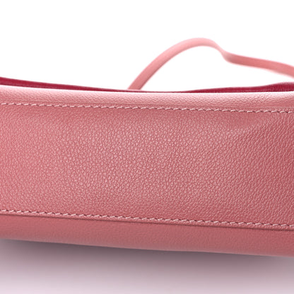 Louis Vuitton Soft Calfskin Mylockme Chain Bag BB Rose Boudoir Lie de Vin 10 of 10