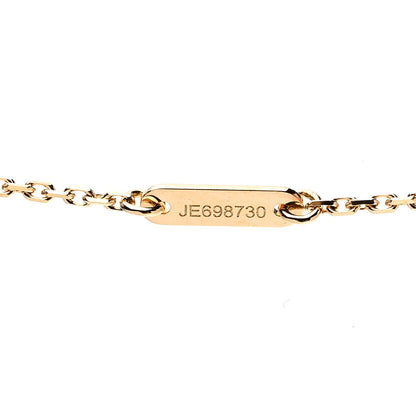 Van Cleef & Arpels 18K Yellow Gold Mother of Pearl Sweet Alhambra Butterfly Pendant Necklace 5 of 6