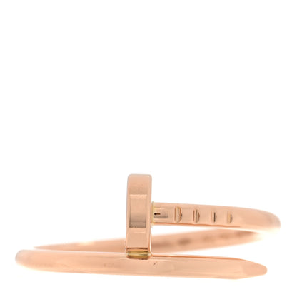 Cartier 18K Pink Gold Small Juste Un Clou Ring 52 6 1 of 5
