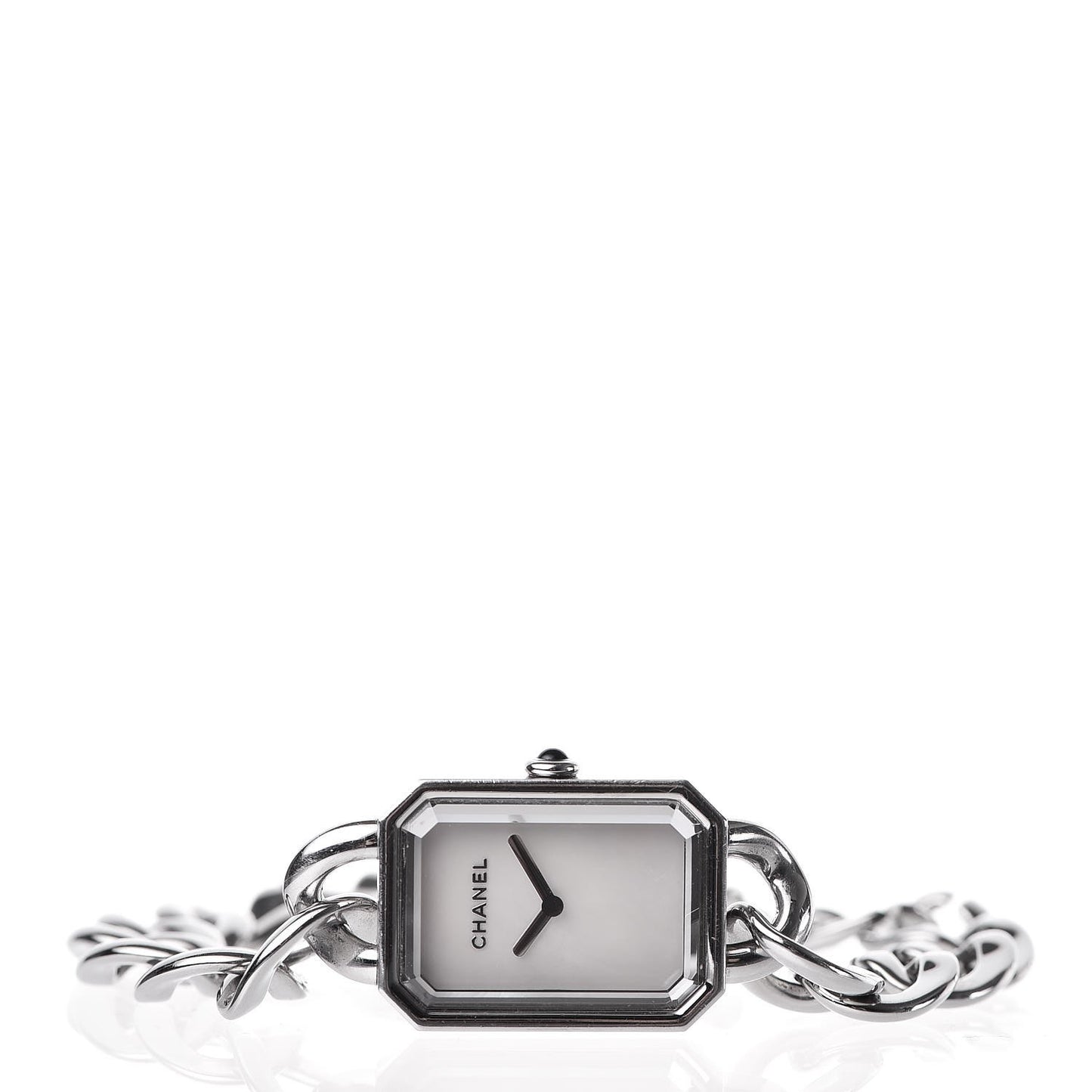 Stainless Steel Mother of Pearl 20mm Chain Premiere Quartz Watch M