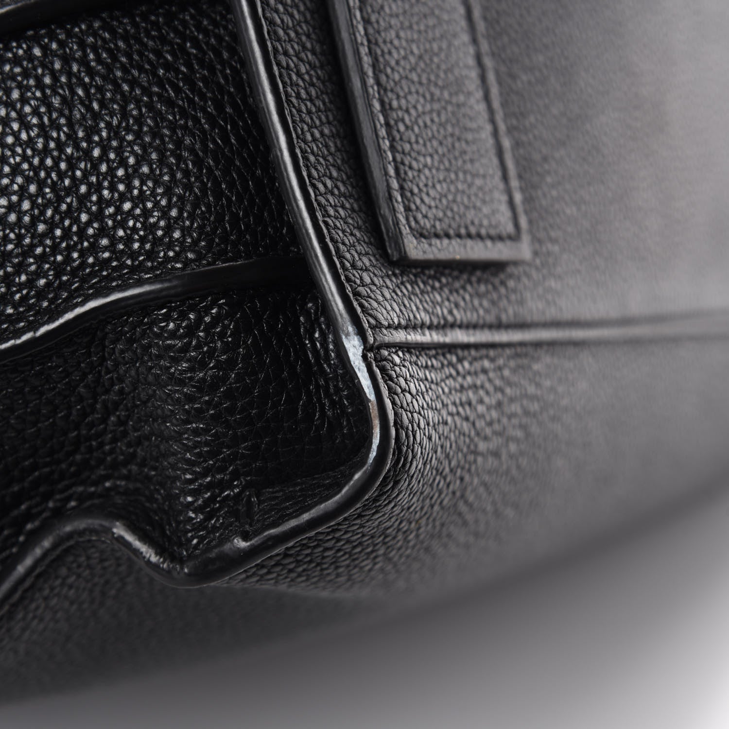 Saint Laurent Grained Calfskin Small Supple Sac De Jour Black 11 of 11