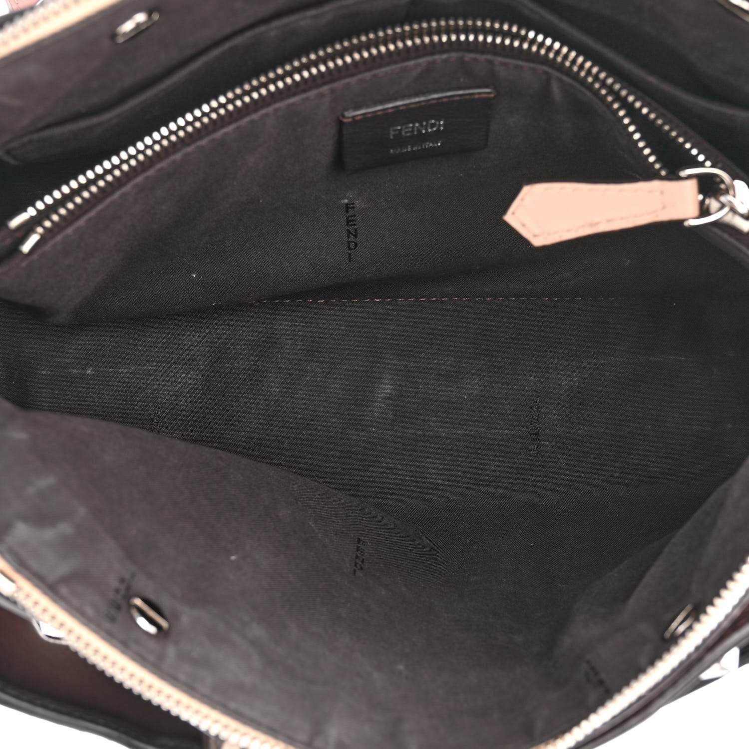 Fendi Vitello Dolce 4 Color Medium By The Way Boston Bag English Rose Latte Multicolor 6 of 12