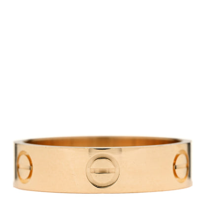 Cartier 18K Yellow Gold 5.5mm LOVE Ring 61 9.75 3 of 5