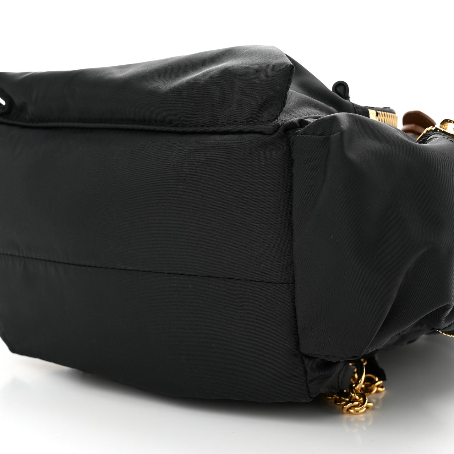 Nylon Large Rucksack Backpack Black