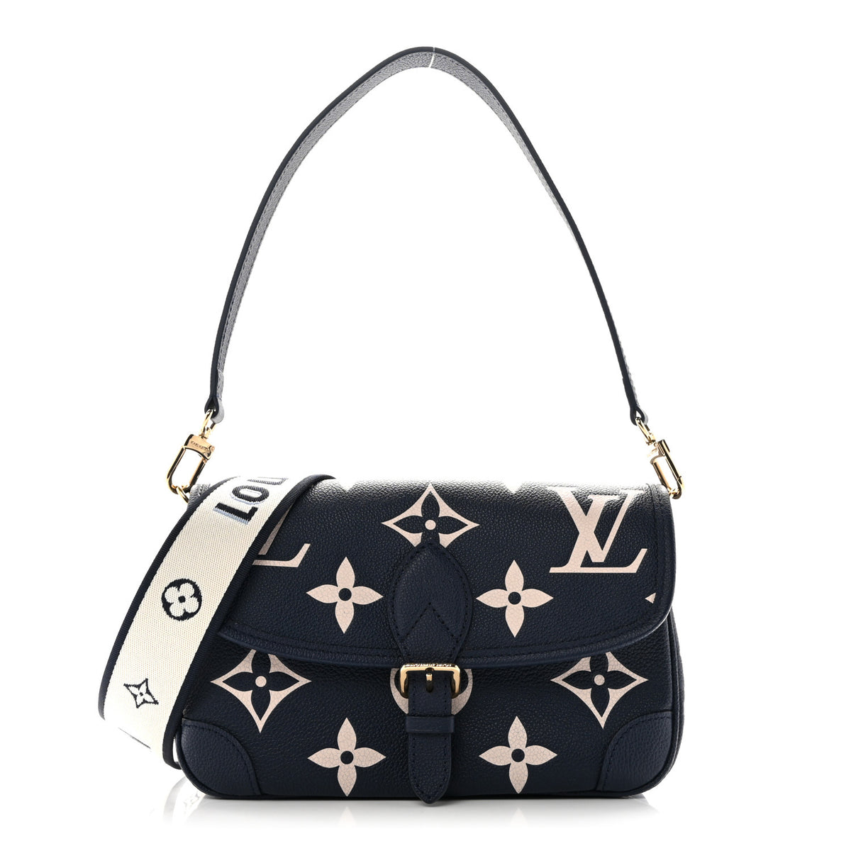 Louis Vuitton Empreinte Giant Monogram Diane Navy Creme 1 of 9