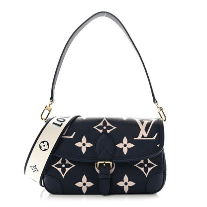 Louis Vuitton Empreinte Giant Monogram Diane Navy Creme 1 of 9