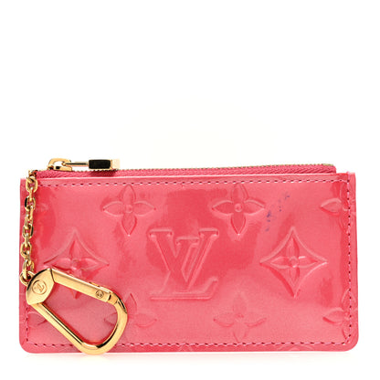 Louis Vuitton Vernis Key Pouch Framboise 1 of 7