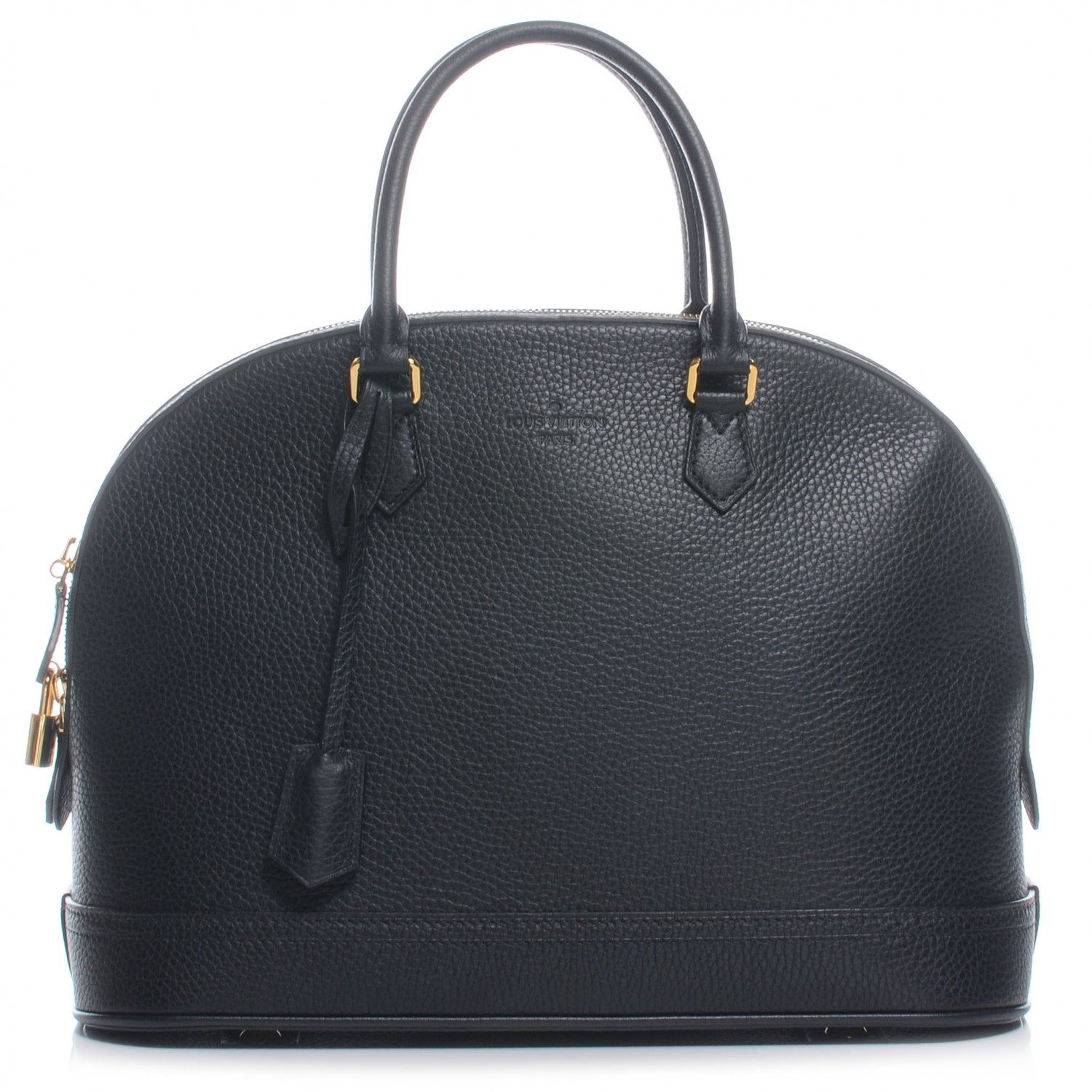 Louis Vuitton Taurillon Alma MM Black 1 of 7