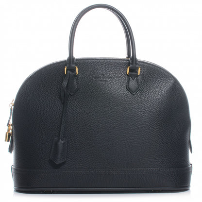 Louis Vuitton Taurillon Alma MM Black 1 of 7