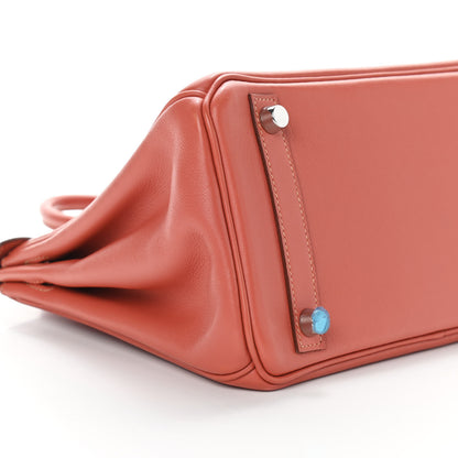 Hermes Swift Birkin 25 Rosy 7 of 11