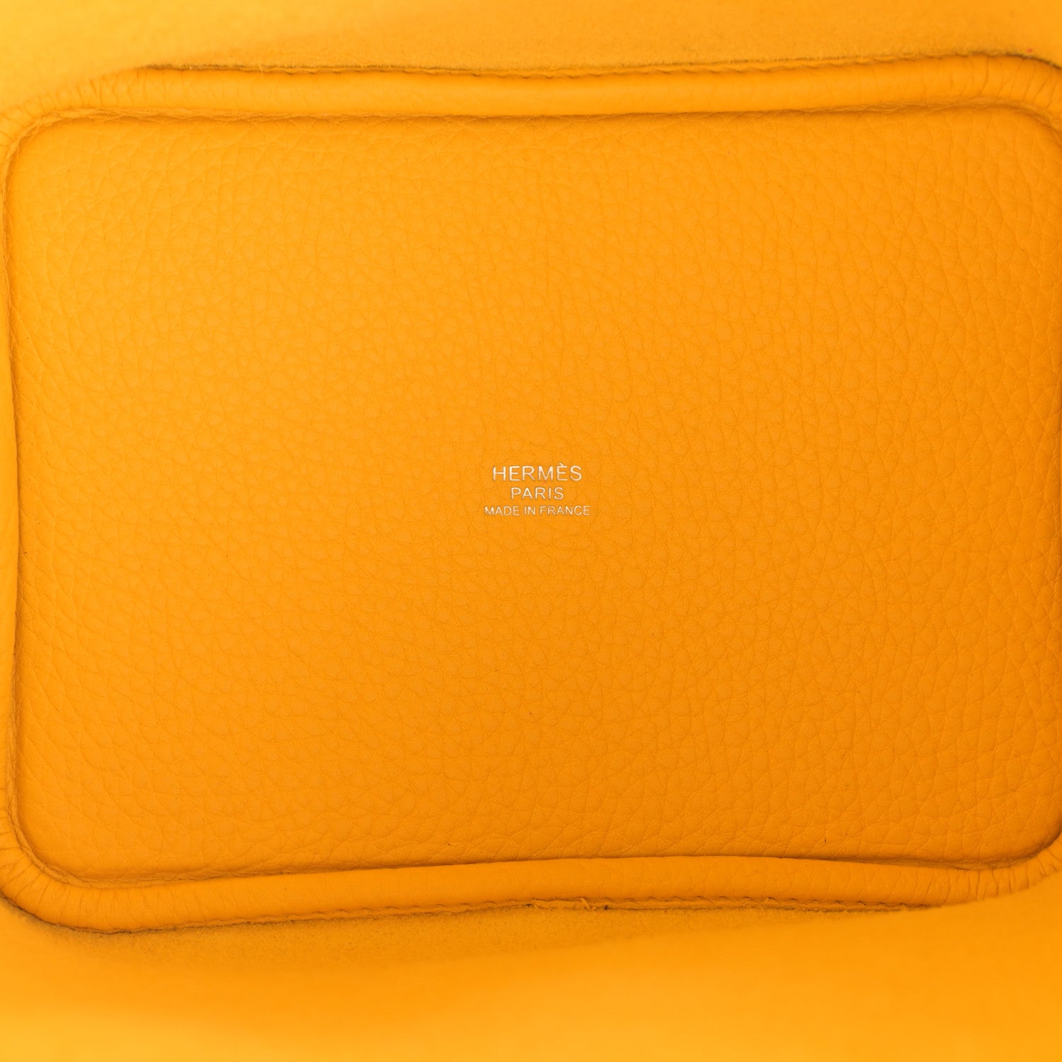 Hermes Taurillon Clemence Picotin Lock 18 PM Jaune De Naples 5 of 11