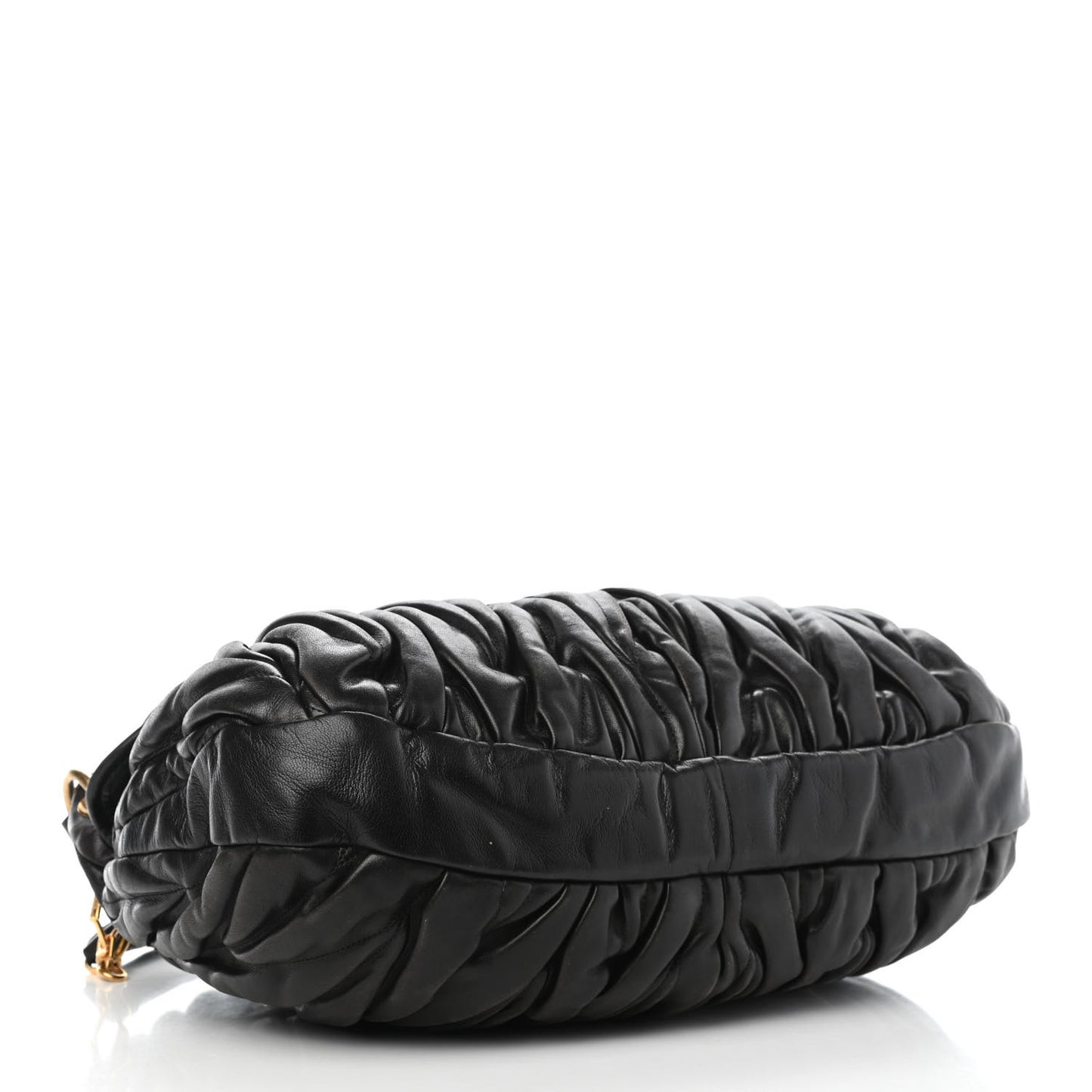 Nappa Matelasse Coffer Hobo Black