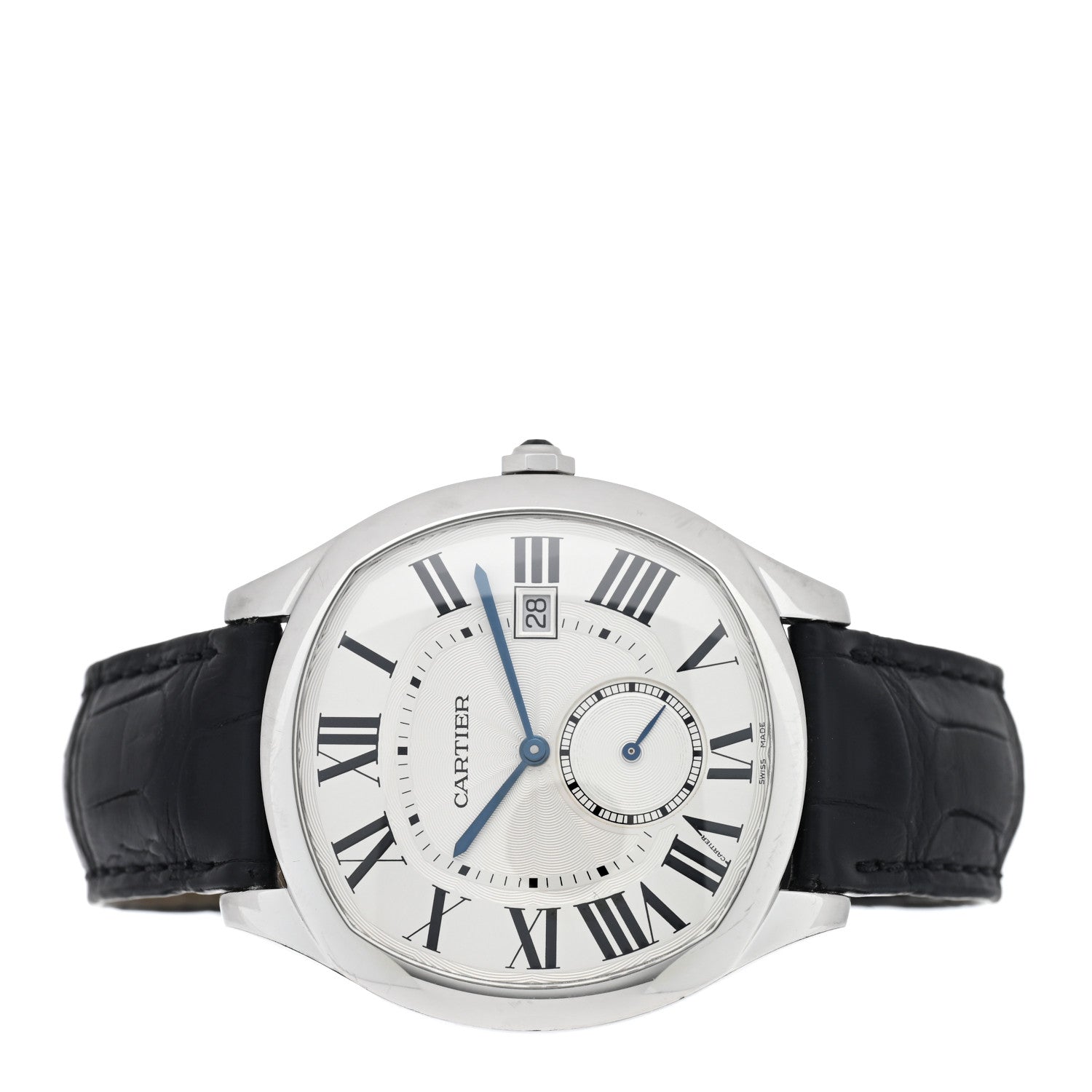 Cartier Stainless Steel Alligator 41mm Drive De Cartier Automatic Watch 2 of 5