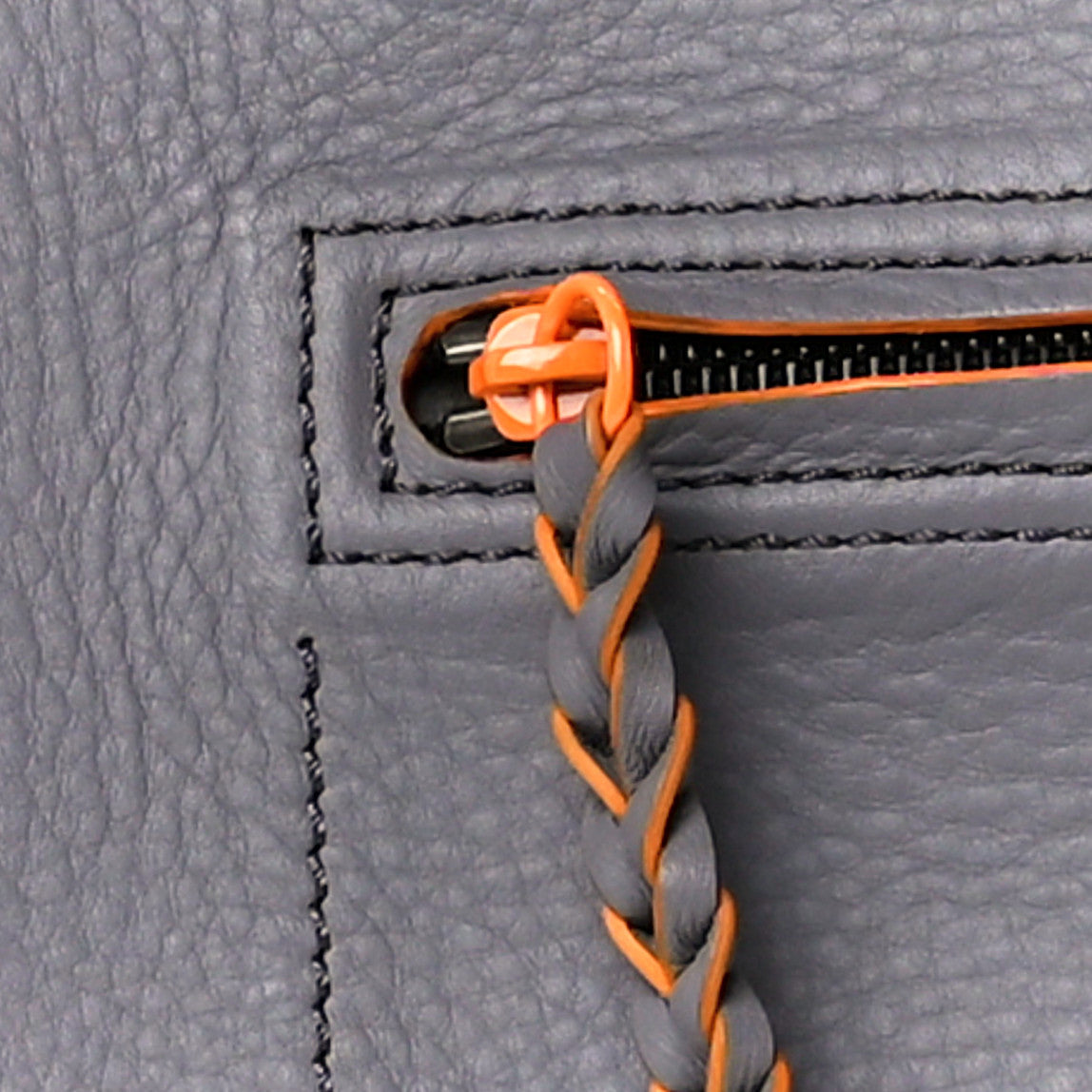 Celine Supple Calfskin Medium Phantom Luggage Grey 8 of 11