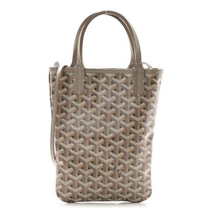 Goyard Goyardine Poitiers Claire Voie Tote Grege Khaki 1 of 11