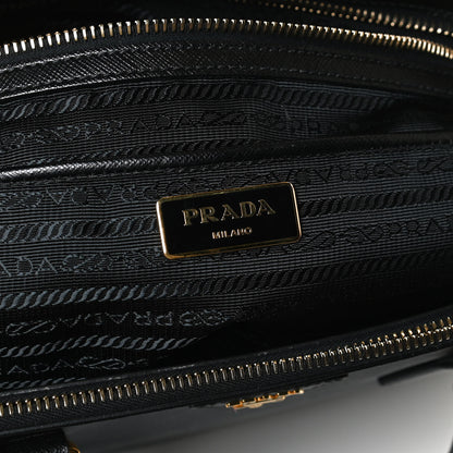 Prada Saffiano Small Galleria Double Zip Tote Black 7 of 10