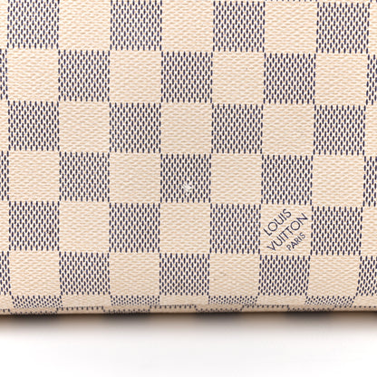 Louis Vuitton Damier Azur Neo Neverfull MM Rose Ballerine 14 of 21