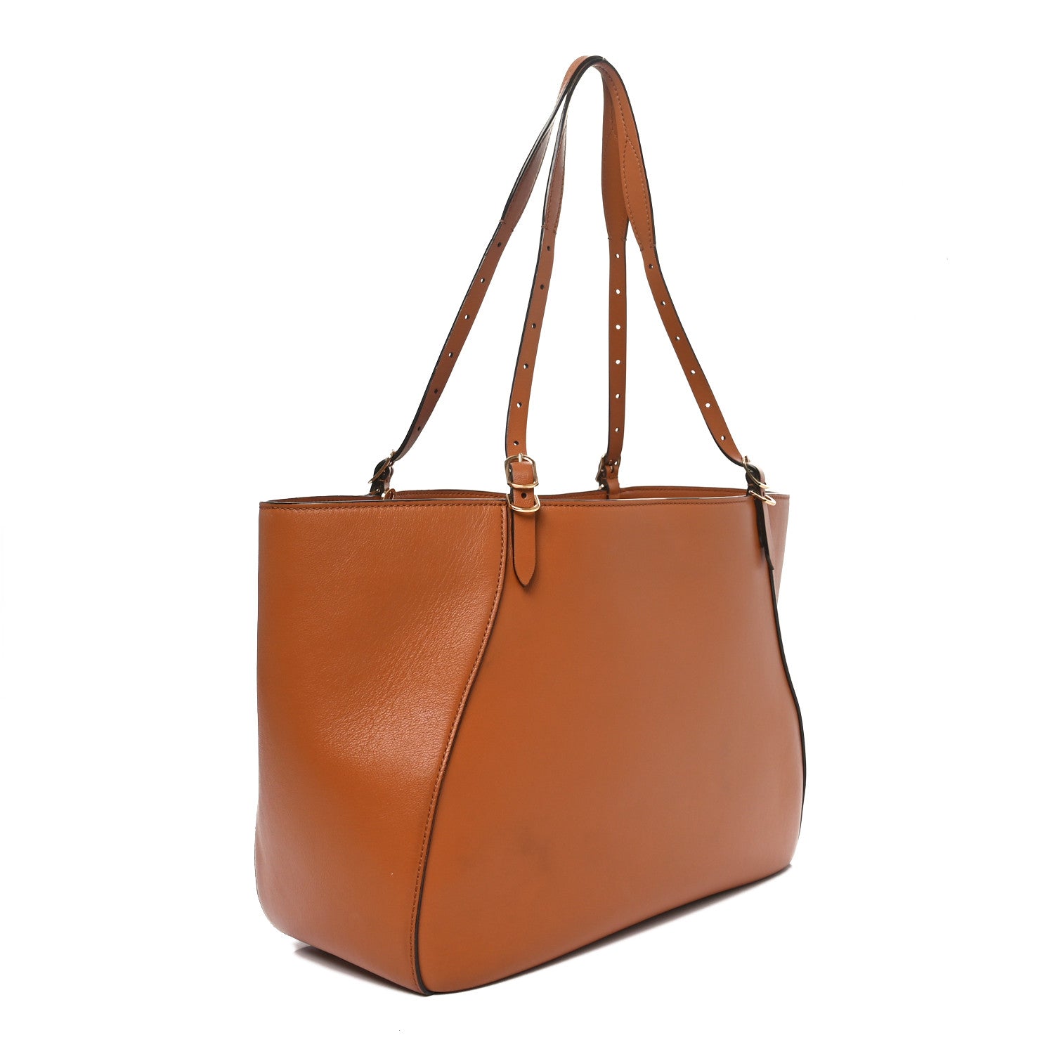 Jimmy Choo Calfskin Varenne E/W Tote Bag Tan 3 of 11