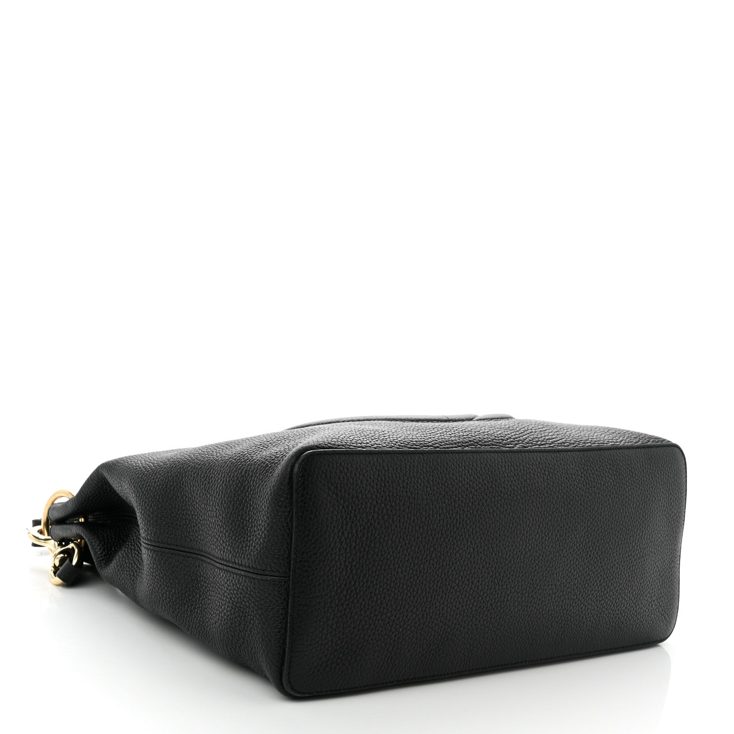 Gucci Pebbled Calfskin Large Soho Hobo Black 4 of 13