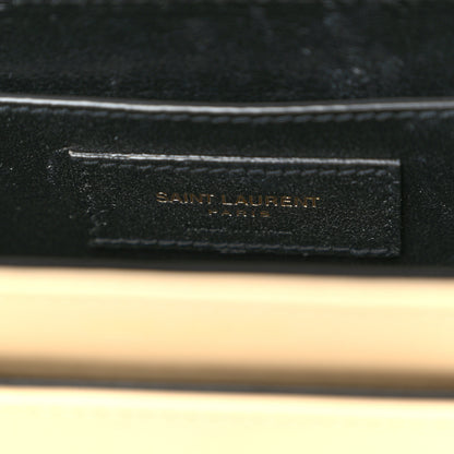 Saint Laurent Smooth Calfskin Small Solferino Satchel Ivory Natural 6 of 10
