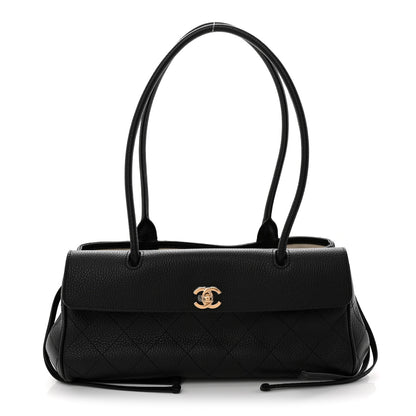 Chanel Grained Calfskin Urban Essentials Small Shopping Bag Black 1 of 10