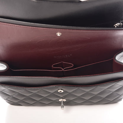 Chanel Caviar Quilted Jumbo Double Flap Black 6 of 11
