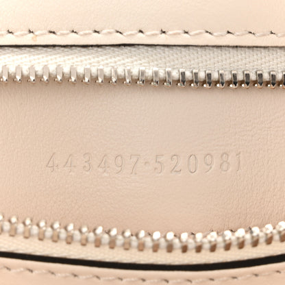 Gucci Calfskin Matelasse Aria Small GG Marmont Shoulder Bag Mystic White 7 of 11