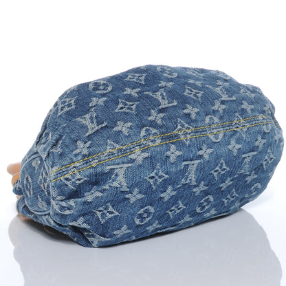 Louis Vuitton Denim Pleaty Blue 4 of 7