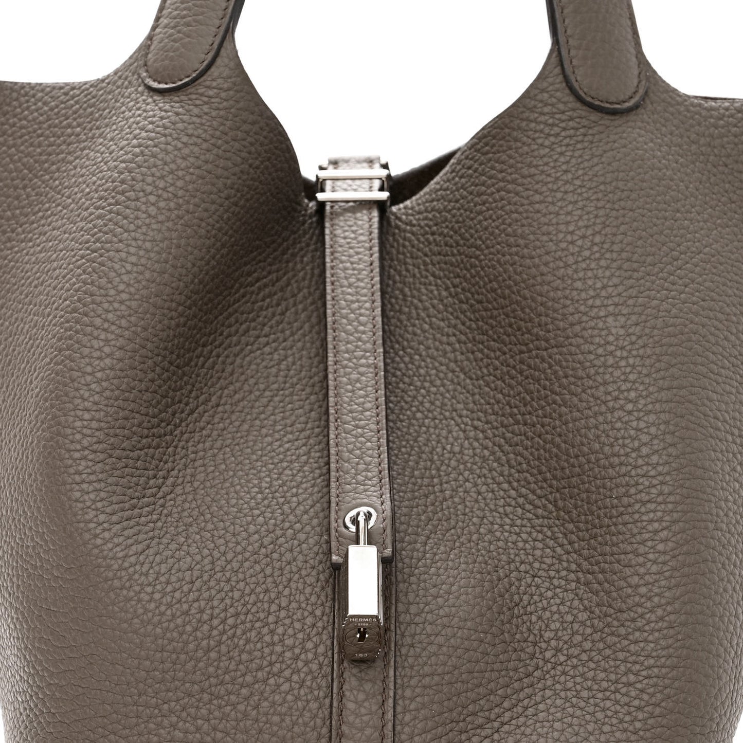 Taurillon Clemence Picotin Lock 22 MM Etain