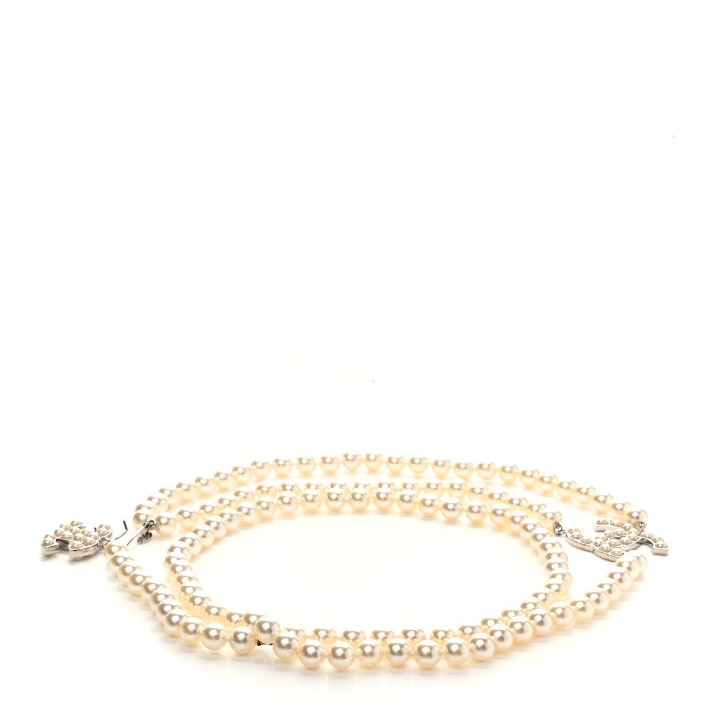 Pearl CC Belt Silver