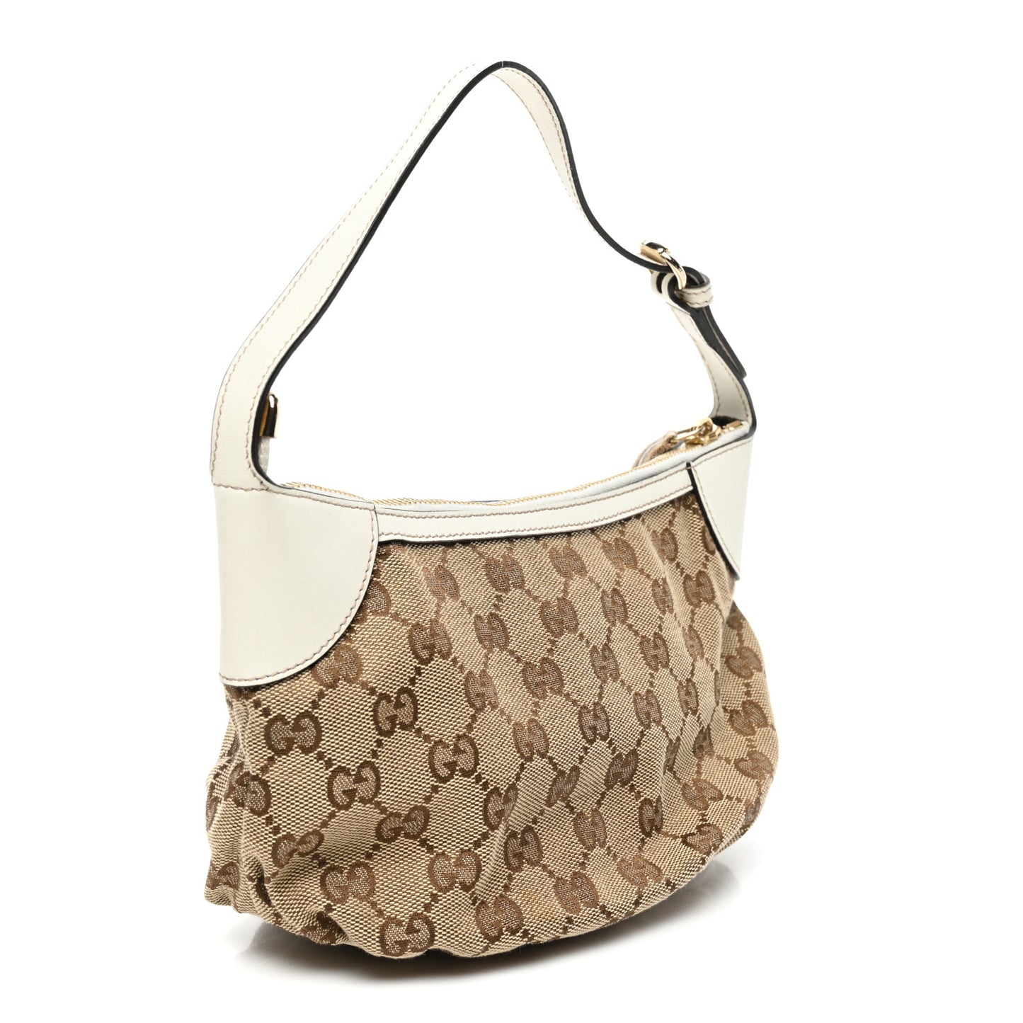 Monogram Pochette White