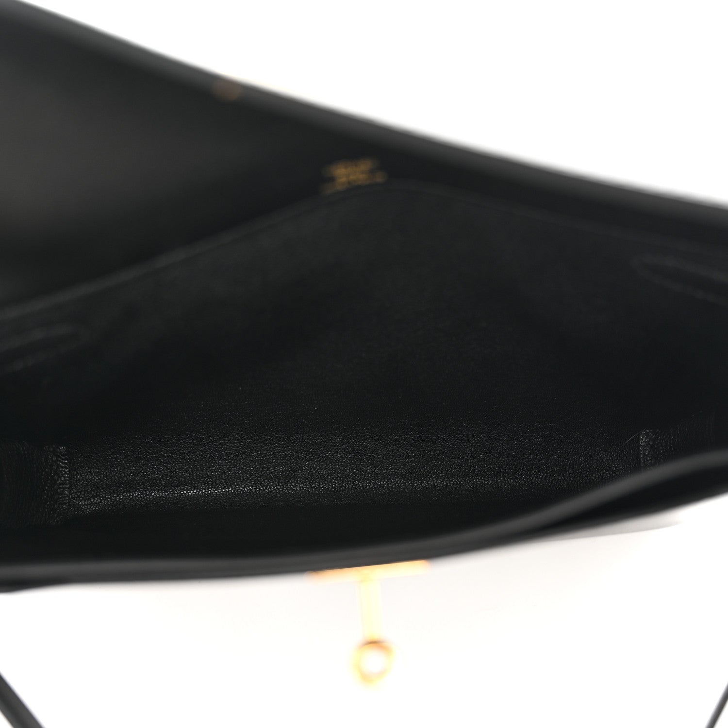 Hermes Evercolor Kelly Depeches 25 Pouch Black 5 of 10