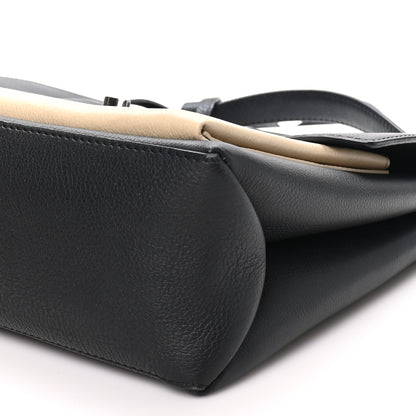 Louis Vuitton Soft Calfskin My Lockme Top Handle Vanille Black 9 of 9