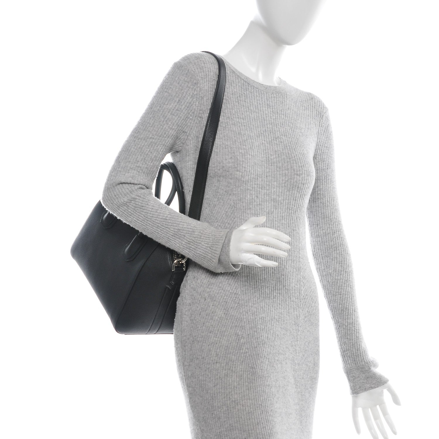 Givenchy Sugar Goatskin Small Antigona Black 2 of 8