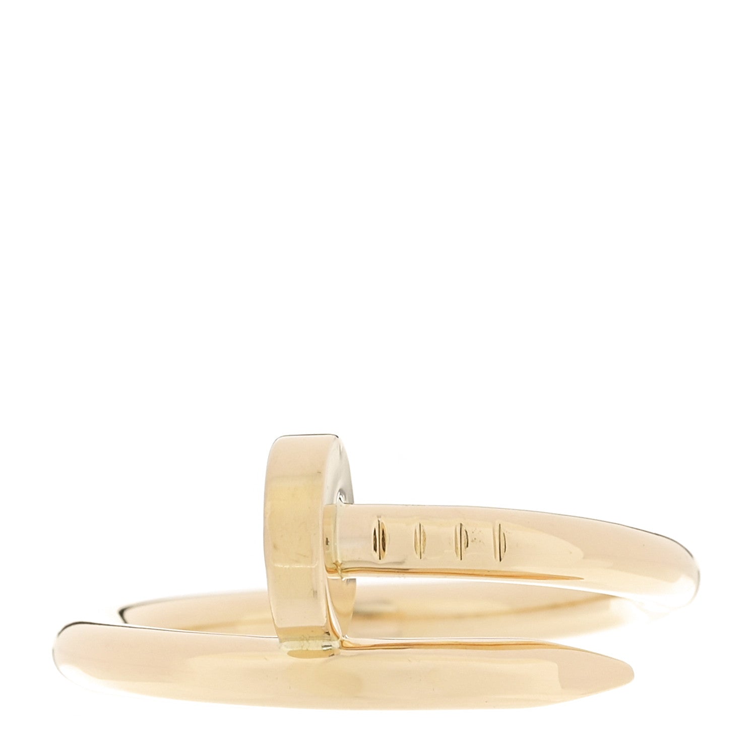 Cartier 18K Yellow Gold Juste Un Clou Ring 57 8 1 of 5