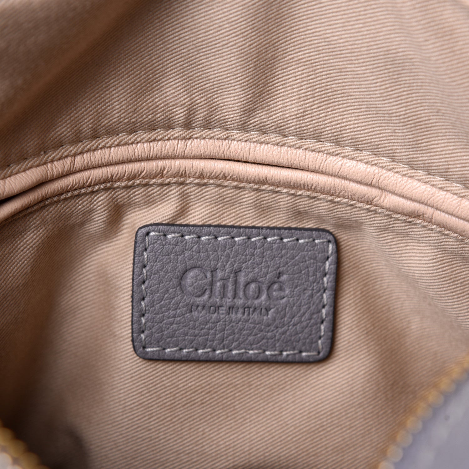Chloe Calfskin Medium Paraty Cashmere Grey 6 of 9