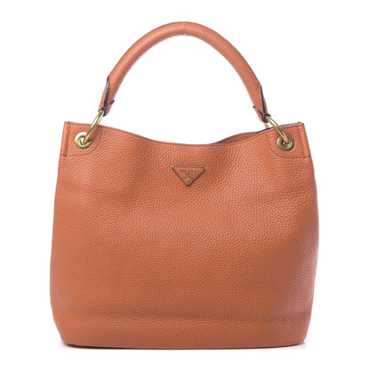 Prada Vitello Daino Tote Papaya 1 of 10