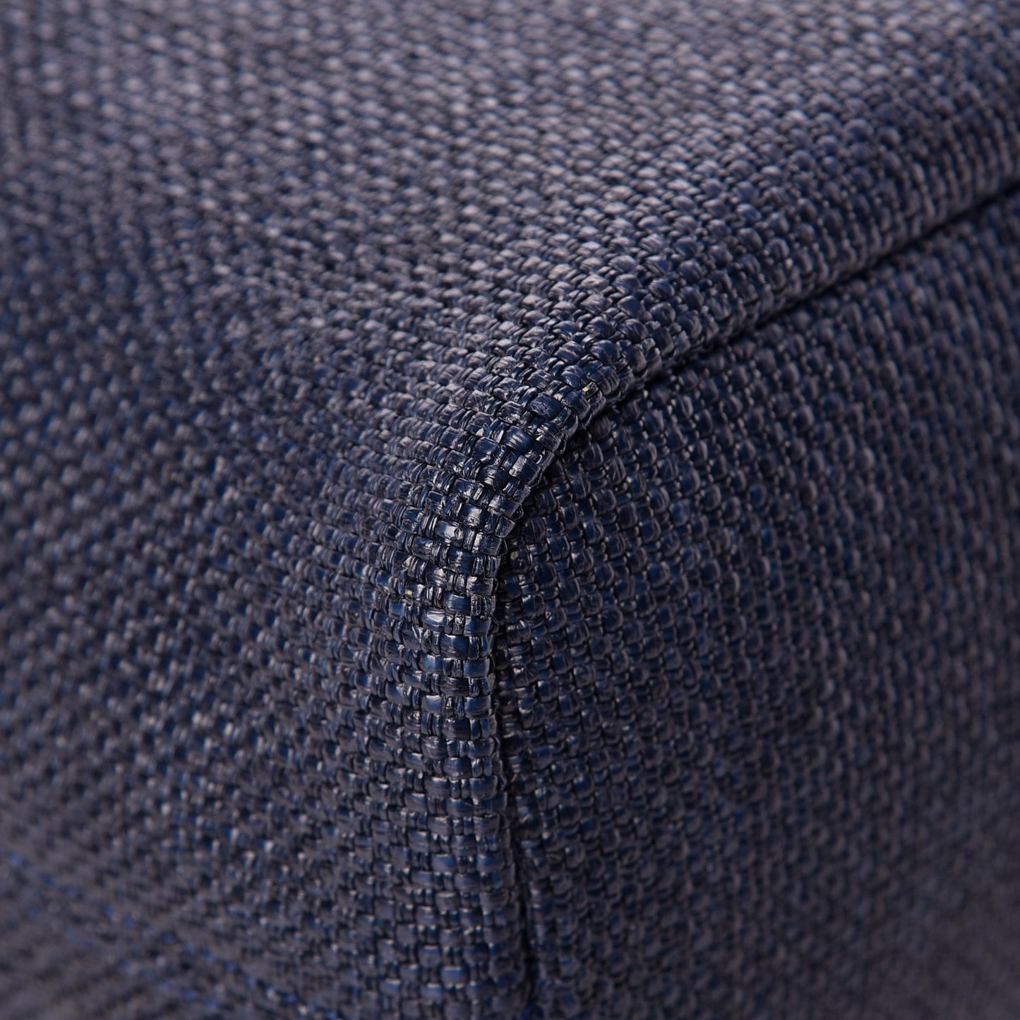 Woven Straw Medium Deauville Backpack Blue