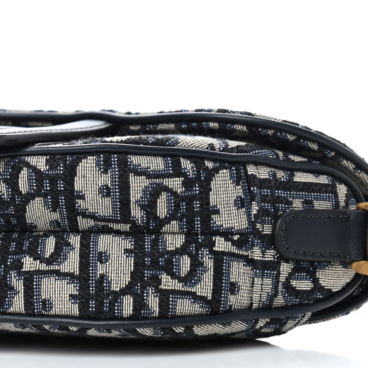 Oblique Mini Saddle Bag Blue