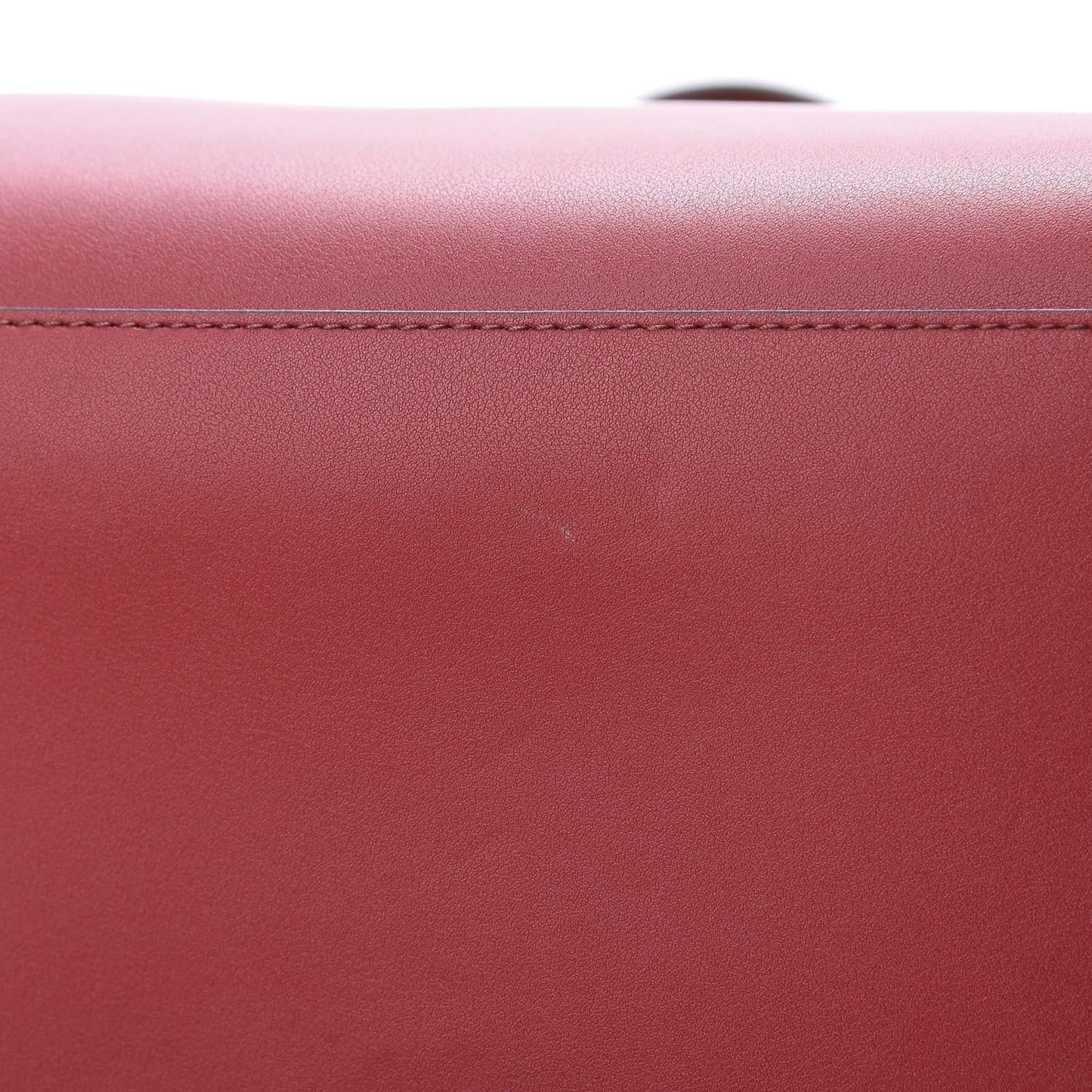 Calfskin Medium GV Shopper Tote Dark Red