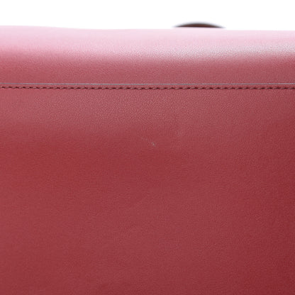 Givenchy Calfskin Medium GV Shopper Tote Dark Red 12 of 16