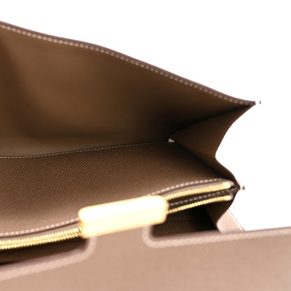 Hermes Epsom Constance Long To Go Wallet Etoupe 5 of 14