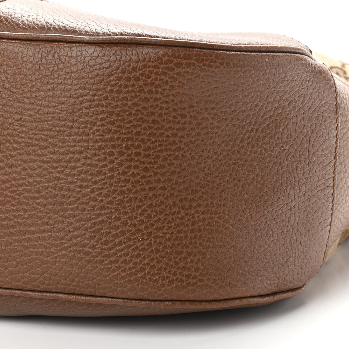 Soft GG Monogram Large Margaux Hobo Brown