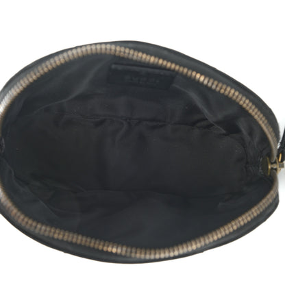 Gucci Calfskin Matelasse GG Marmont Pouch Cosmetic Case Black 5 of 10