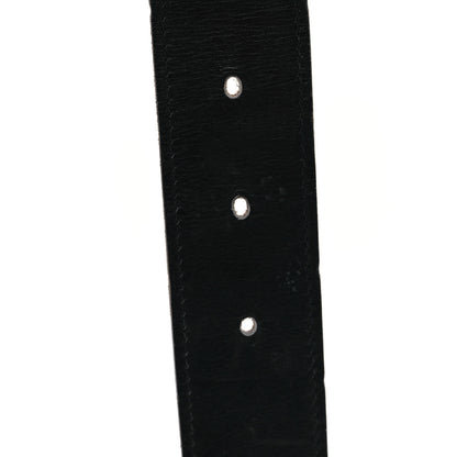 Hermes Box Togo 32mm Belt Strap 100 40 Black Gold 4 of 5