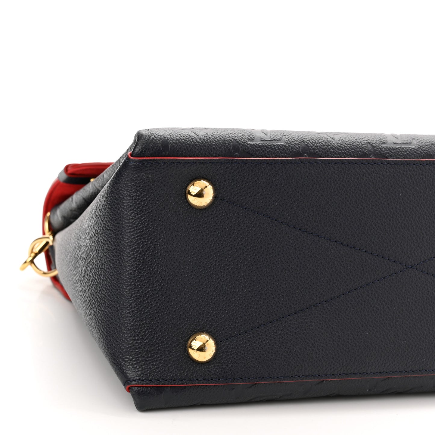 Empreinte Georges MM Marine Rouge