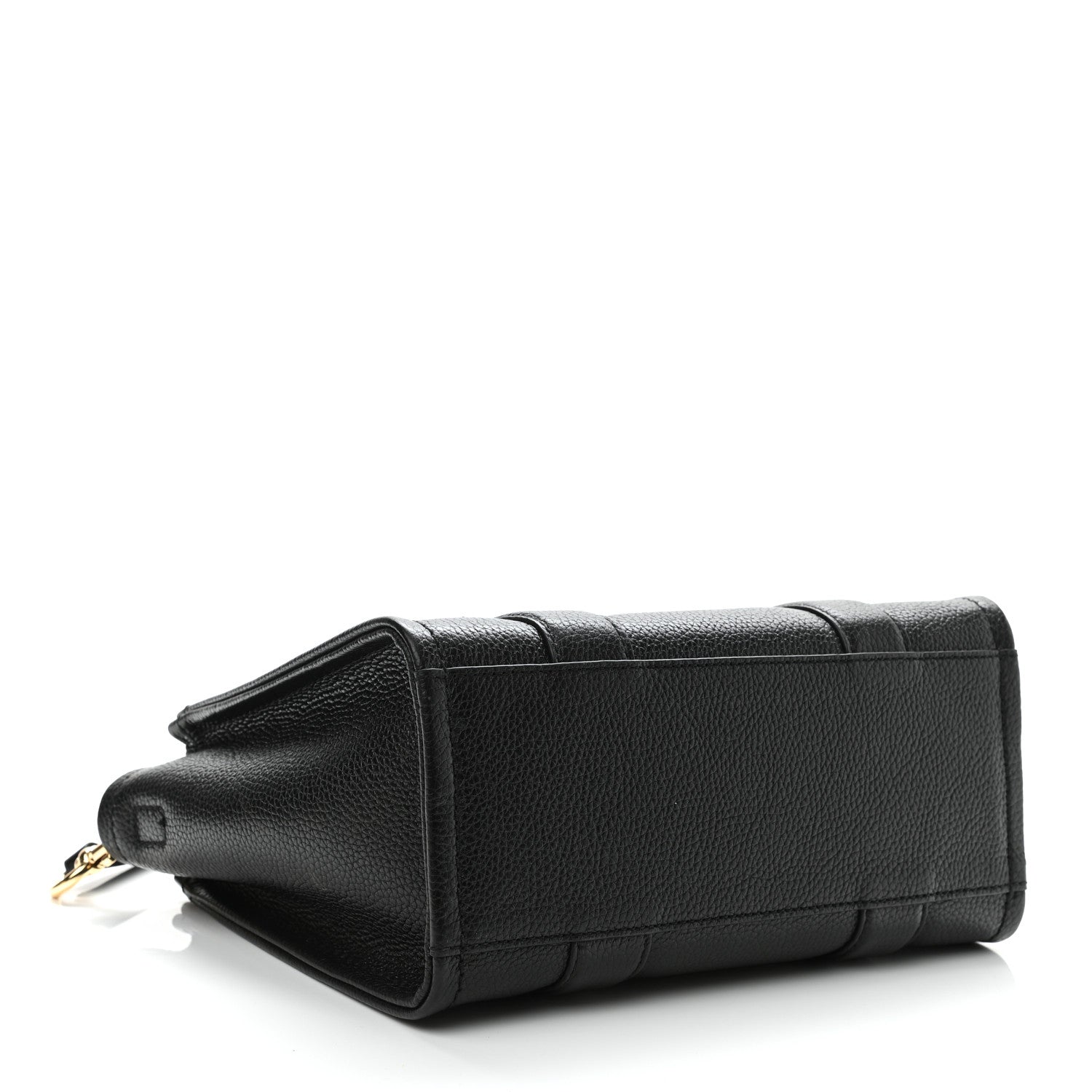 Marc Jacobs Grained Calfskin Small The Tote Bag Black 4 of 11