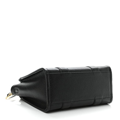 Marc Jacobs Grained Calfskin Small The Tote Bag Black 4 of 11