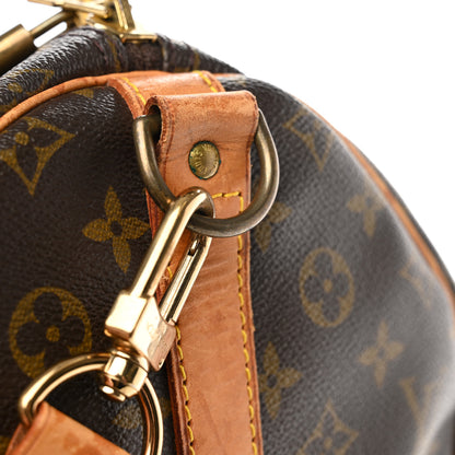 Louis Vuitton Monogram Keepall Bandouliere 55 15 of 18