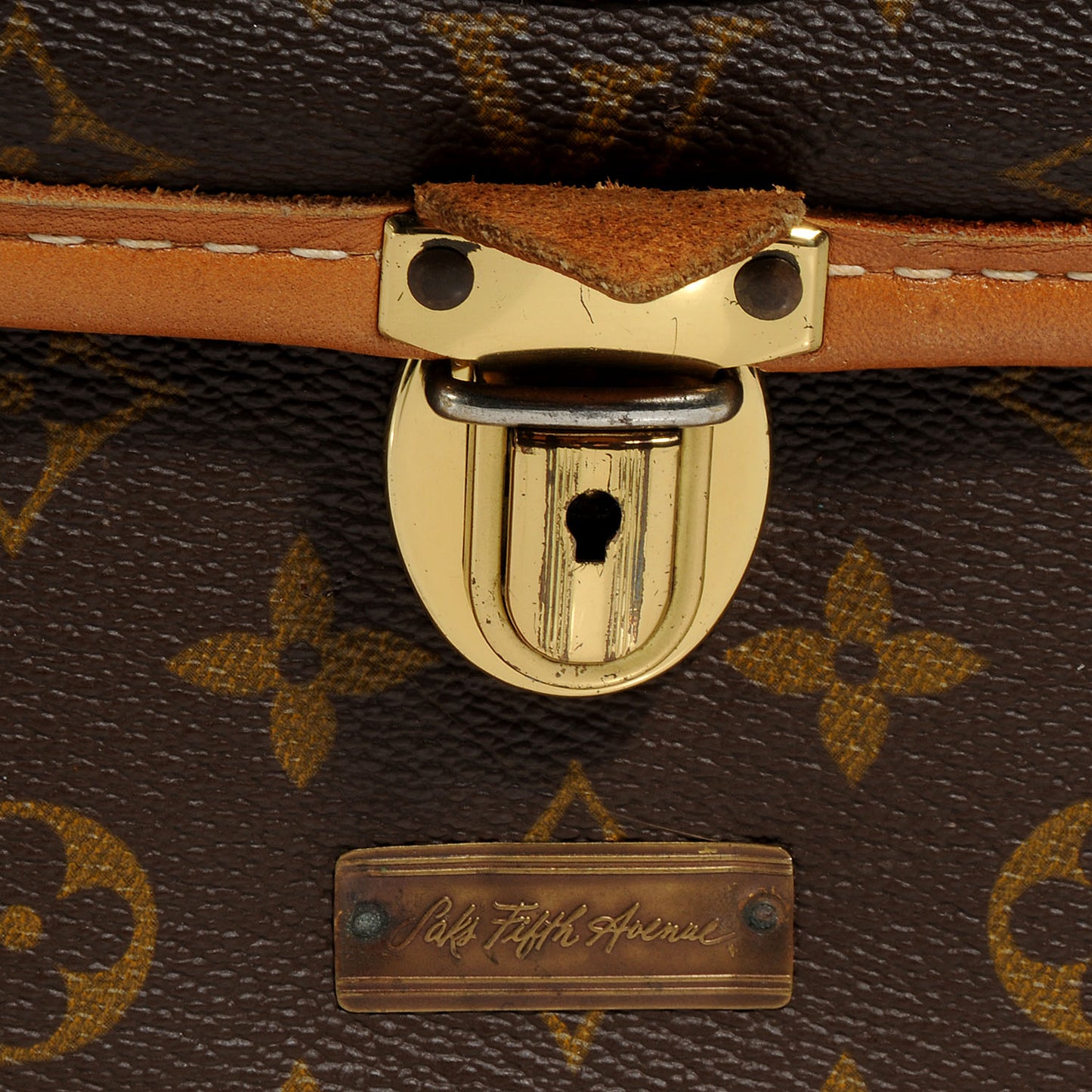 Monogram French Company Beauty Train Case